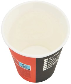 Χάρτινα ποτήρια καφέ με καπάκια 1000 τεμάχια 8oz 240ml 3325212