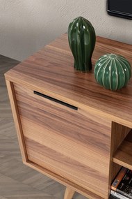 Έπιπλο Τηλεόρασης Καρυδί POTRE 130x35x18