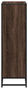 vidaXL Βιβλιοθήκη Καφέ Δρυς 65,5x33x107,5 εκ. από Επεξεργασμένο Ξύλο