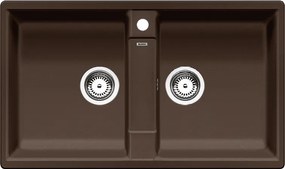 Blanco Zia 9 - Νεροχύτης Κουζίνας Γρανίτη 86x50 - Coffee