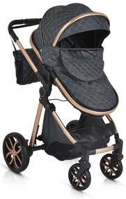 ΚΑΡΟΤΣΙ ΜΕΤΑΤΡΕΠΟΜΕΝΟ ΣΕ ΚΑΛΑΘΟΥΝΑ CANGAROO ALMA 2 IN 1 BLACK 3800146235468