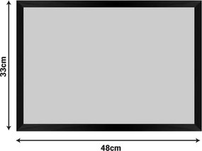 Πίνακας Dineria I pakoworld με ψηφιακή εκτύπωση και πλαίσιο 48x1.5x33εκ