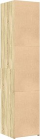 vidaXL Ντουλάπι Sonoma Δρυς 40x42,5x185 εκ. από Επεξεργασμένο Ξύλο
