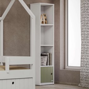 Casakids Στενή Βιβλιοθήκη Με 1 Πορτάκι