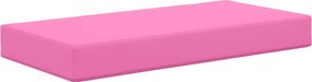 vidaXL Μαξιλάρια Καθίσματος Ροζ 80 x 40 x 8 cm 100% Πολυεστέρας