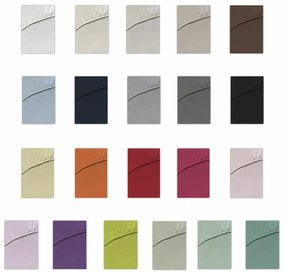 Τοποθετημένο κάτω φύλλο Happy Home Mix Colors Kρεβάτι 80 εκ