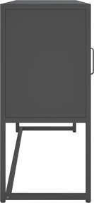 vidaXL Μπουφές Ανθρακί 105 x 35 x 75 εκ. από Ατσάλι
