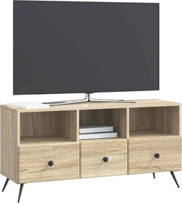 vidaXL Ντουλάπι TV Sonoma Δρυς 102 x 34,5 x 50 εκ. Επεξεργασμένο Ξύλο