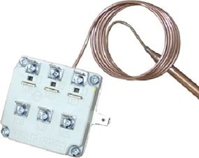 Θερμοστάτης αποστάσεως 400V τριφασικός 50-400°C CAEM 16A