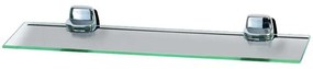 Ραφιέρα Μπάνιου Εταζέρα Hotelia 03-8012 55x12x3,5cm Clear Gloria Glass