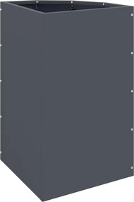vidaXL Γωνιακό Ροδόδεντρο Ανθρακί 30 x 30 x 50 cm Ατσάλι