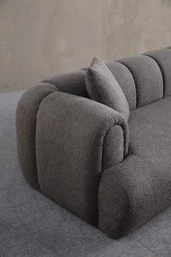 3-Seat Sofa Puffy 3 Plain - Anthracite Anthracite
