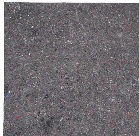 vidaXL Αντιολισθητικό μαλλί ζωγράφου 50 m 220 g/m² Γκρι