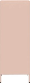 vidaXL Ντουλάπι Ροζ 35x39x103,5 εκ. από Χάλυβα
