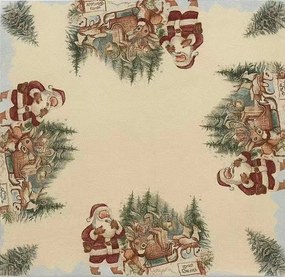Χριστουγεννιάτικο Τραπεζομάντηλο 85X85CM Σχέδιο 02 17561