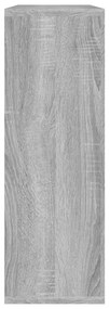 vidaXL Ραφιέρα Τοίχου Γκρι Sonoma 104x20x58,5 εκ. Επεξεργασμένο Ξύλο