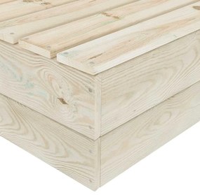 vidaXL Τραπέζια Κήπου 2 τεμ. 60x60x30 εκ. Εμποτισμένο Ξύλο Ερυθρελάτης