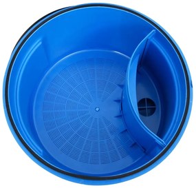 Αντλία με Φίλτρο Άμμου Μπλε &amp; Μαύρο 385x620x432 χιλ. 200 W 25 L