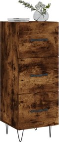 vidaXL Ντουλάπι Καπνιστή Δρυς 34,5 x 34 x 90 εκ. Επεξεργασμένο Ξύλο
