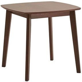 Τραπέζι Venti Ε7676 80x80x75cm Walnut Ξύλο