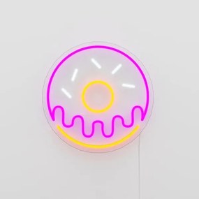 Candy Shock Επιτοίχιο USB Φωτιστικό Neon LED Donut