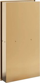 vidaXL Εσοχή Ντους Βουρστ. Χρυσό 32x62x9 εκ. Αν. Ατσάλι