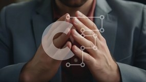 Intra Συλλεκτικό Ξύλινο Παζλ Plywood 4mm - Στοχαστική χειρονομία σε επαγγελματικό περιβάλλον Σε Ξύλινο Κουτί - Διαστάσεις Puzzle: 10x10 cm – 25 κομμάτια