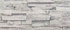 vidaXL Πάνελ τοίχου 10 pcs Ανοιχτό γκρι 100 x 25 cm Αφρός EPS