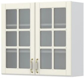 Ντουλάπι κρεμαστό Toscana V7-80-2KS με βιτρίνα