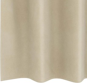 vidaXL Κουρτίνες συσκότισης 2 τμχ. Κρεμ 140 x 140 cm Βελούδο