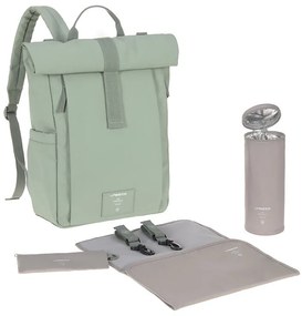 Laessig Σακίδιο πλάτης GRE Rolltop Up Ασημί Πράσινο