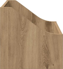 vidaXL Κουτί LP Artisan Δρυς 37 x 33 x 32 εκ. Επεξεργασμένο Ξύλο