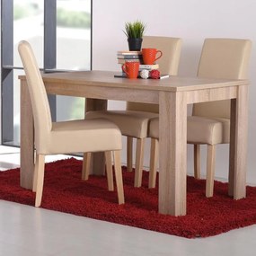 Τραπέζι Τραπεζαρίας Επεκτεινόμενο DT Sonoma 120x80x75 εκ.