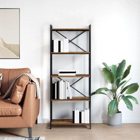 vidaXL Βιβλιοθήκη Παλαιό ξύλο 60 x 30 x 153 εκ Επεξεργασμένο ξύλο