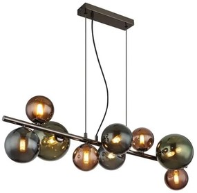 Κρεμαστό Φωτιστικό Οροφής 9xG9 LED 3,5W Γκρι Riha 56142-9H Globo Lighting-56142-9H-Γκρι 56142-9H
