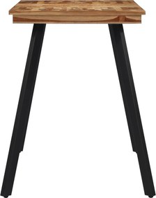 vidaXL Τραπεζαρία 120 x 62 x 76 εκ. από Μασίφ Ξύλο Teak