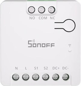 SONOFF MINI-D Smart WiFi Matter Switch (AC/DC 12-48V, ξηρή επαφή)
