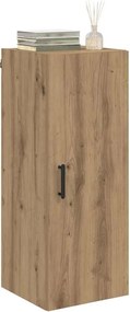 vidaXL Επιτοίχιο ντουλάπι Artisan Oak 34,5 x 34 x 90 εκ.
