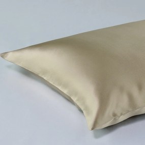 Μαξιλαροθήκη Silk Z26 Beige Kentia 50X75 Μετάξι