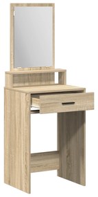vidaXL Τουαλέτα με Συρτάρια Σομόνα Δρυς 50x41x140 εκ
