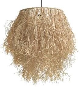 Inart Φωτιστικό Οροφής Jute Φ40x65cm Φυσικό 3-10-625-0001