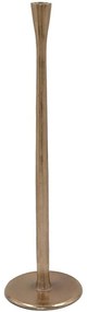 Κηροπήγιο Stella 017605 13x13x48cm Gold Αλουμίνιο