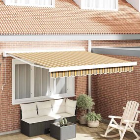 vidaXL Αναδιπλούμενη τέντα Πολύχρωμο 300 x 250 x 165 εκ.