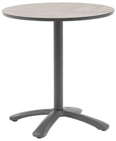 Τραπέζι Silvio Fylliana Στρογγυλό HPL Γκρί 60x60x72 εκ. 60x60x72 εκ.