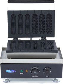 Waffle Maker - 6 Sticks - Corn Dogs - 2 Patterns
