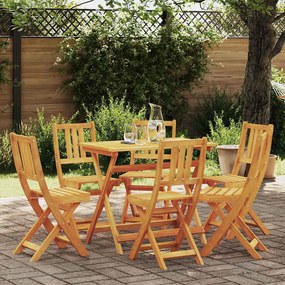 vidaXL Καρέκλα Κήπου 6 pcs Καφέ 36 x 46 x 86 εκ. Μασίφ ξύλο ακακίας