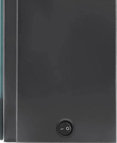 vidaXL Καθρέφτης Μπάνιου με Ντουλάπι &amp; LED Γκρι 80x12x68 εκ.