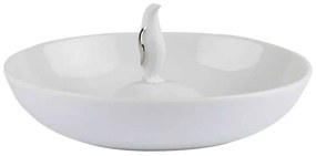 Διακοσμητικό Μπωλ Penguin LBTRD0089910 14,5x3cm White-Silver Raeder Porcelain
