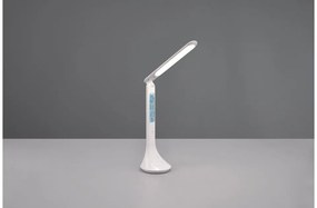 Επαναφορτιζόμενο Φωτιστικό Γραφείου LED 4W 4000K Dimmer Ευέλικτο Patty Trio Lighting-R52311101-Λευκό R52311101