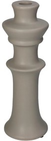 Κηροπήγιο ArteLibre Μπεζ Κεραμικό 8x8x24cm